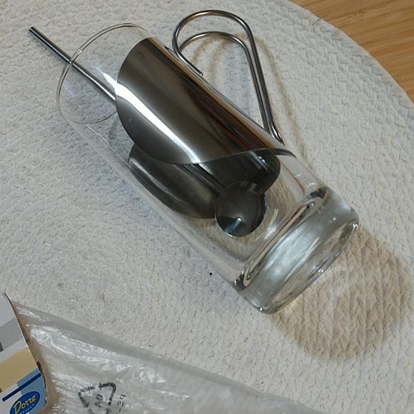 5 For 25.00/Irish Coffee Cup/Darry Latte stainless/glass cup w/ spoon,NWT - Picture 5 of 6